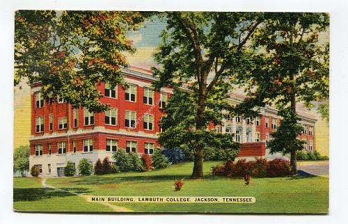 Main Building, Lambuth College, Jackson, Tennessee