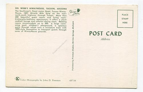 Del Webb's Hiwayhouse, Tucson, Arizona