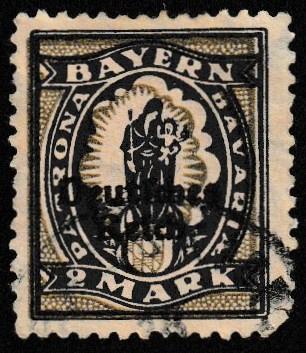 German State Bavaria Used Scott #269 Catalog Value $4.00