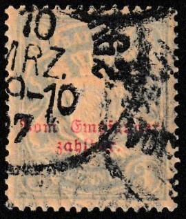 German State Bavaria Used Scott #J11 Catalog Value $2.50