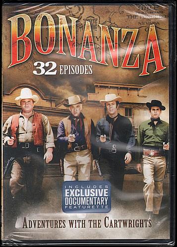 BONANZA - ADVENTURES WITH THE CARTWRIGHTS 32 Episodes NEW Four DVD Set