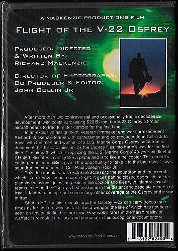 FLIGHT OF THE V-22 OSPREY Military Aircraft Documentary NEW DVD