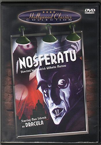 NOSFERATU Max Schreck USED DVD Silent Film Classic From 1922
