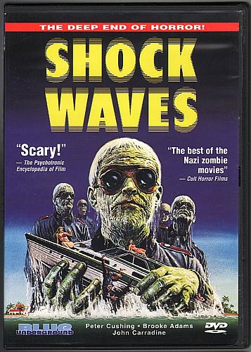 SHOCK WAVES Peter Cushing Brooke Adams USED DVD Nazi Zombies