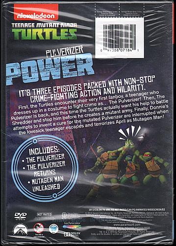 TEENAGE MUTANT NINJA TURTLES - PULVERIZER POWER Animated NEW DVD