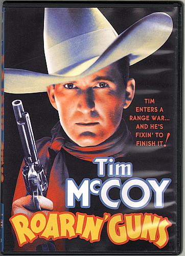 ROARIN' GUNS Tim McCoy Western USED DVD Alpha Video