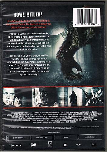 IRON WOLF Nazi Werewolf Horror Thriller USED DVD