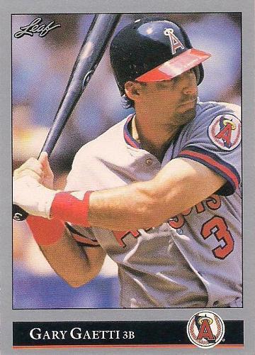 1992 Leaf Series 1 #107 Gary Gaetti