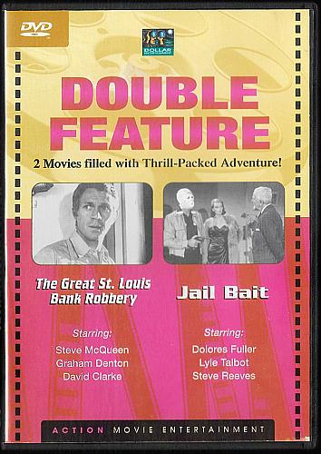 JAIL BAIT - THE GREAT ST. LOUIS BANK ROBBERY Steven McQueen USED DVD