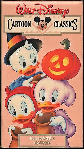 WALT DISNEY'S CARTOON CLASSICS - HALLOWEEN HAUNTS Mickey Mouse USED VHS Video
