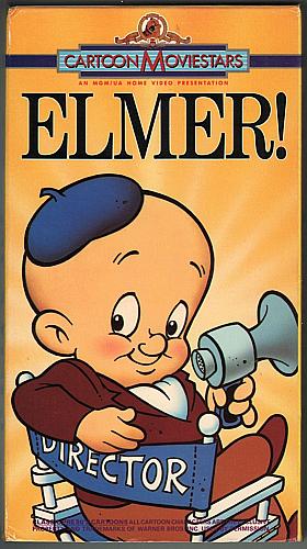 ELMER! Elmer Fudd Daffy Duck Bugs Bunny USED VHS Video