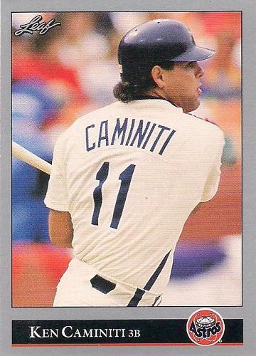 1992 Leaf Series 1 #140 Ken Caminiti