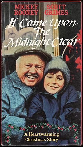 IT CAME UPON A MIDNIGHT CLEAR Mickey Rooney Christmas Classic USED VHS Video
