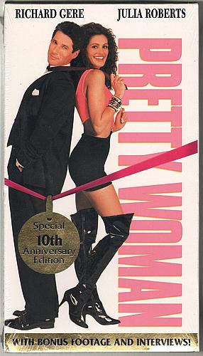 PRETTY WOMAN Richard Gere Julia Roberts NEW VHS Video