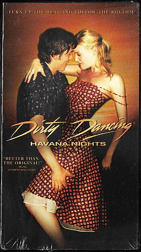 DIRTY DANCING HAVANA NIGHTS Diego Luna Sela Ward NEW VHS Video