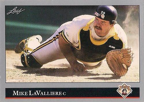 1992 Leaf Series 1 #228 Mike LaValliere