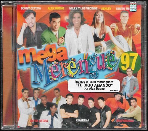 MEGA MERENGUE 97 Various Artists NEW Latin Music CD