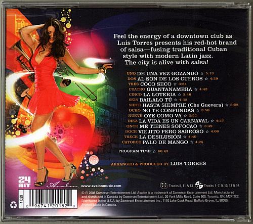 SALSA IN THE CITY Luis Torres USED Latin Music CD
