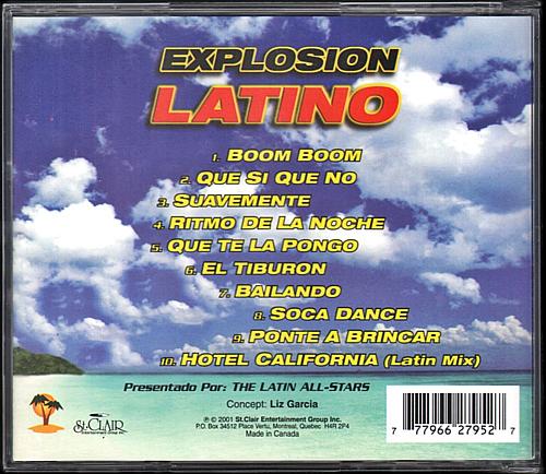 EXPLOSION LATINO The Latin All-Stars USED CD