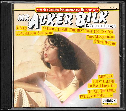 MR. ACKER BILK & ORCHESTRA Golden Instrumental Hits USED CD