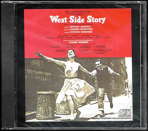 WEST SIDE STORY - THE ORIGINAL BROADWAY CAST New CD