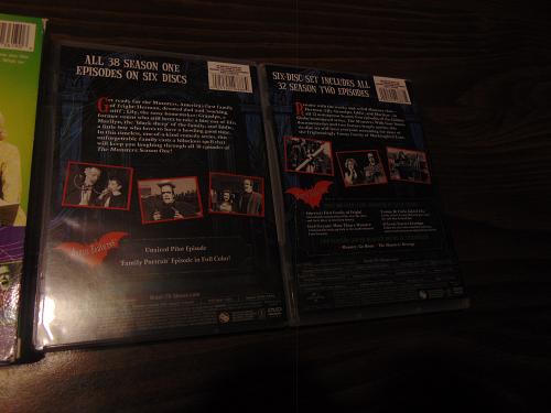 used-12 dvd set-the munsters-the complete series-universal-fred gwynne-tv comedy-look