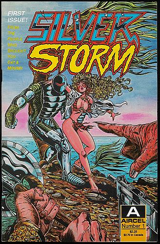 SILVER STORM No. 1 Aircel FIRST ISSUE Steven Butler Art