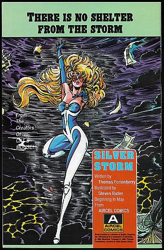 SILVER STORM No. 1 Aircel FIRST ISSUE Steven Butler Art