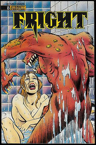 FRIGHT No. 8 Black And White Horror Reprints For Mature Audiences Eternity Comics
