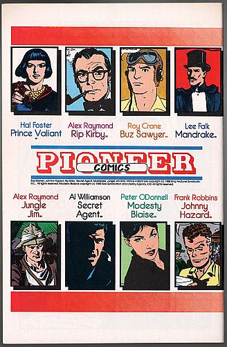 THE OFFICIAL RIP KIRBY No. 2 Alex Raymond Newspaper Strip Reprints