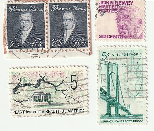 1960's - 26 Used Postage Stamps