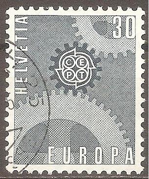 [SW0482] Switzerland: Europa/CEPT (1967) used, single