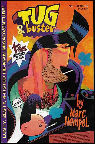 TUG & BUSTER No. 1 Art & Soul Comics MARK HEMPEL First Issue