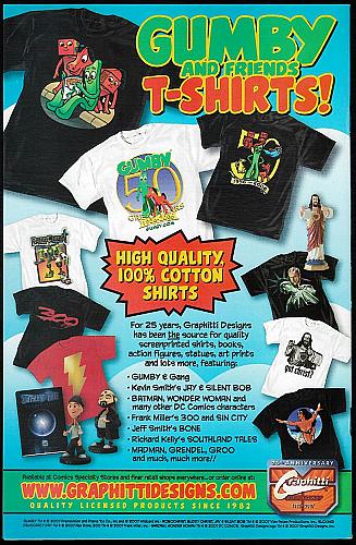 GUMBY FREE COMIC BOOK DAY SPECIAL May 2007 Issue WILDCARD INK