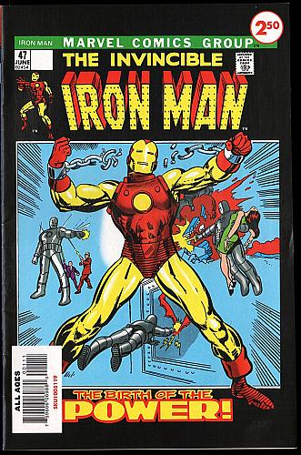 IRON MAN # 47 - CUSTOM COMIC Iron Man Reprint From 2009 BARRY SMITH Art