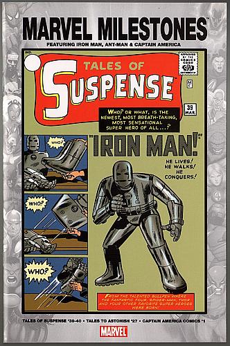 MARVEL MILESTONES Reprints The FIRST Appearance Of Iron Man From Tales Of Suspense