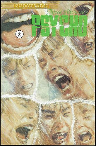 Alfred Hitchcock's PSYCHO No. 2 Innovation Painted Comic Movie Adaptation