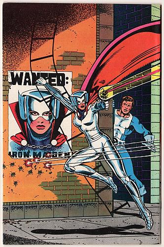 T.H.U.N.D.E.R. AGENTS # 2 JC Comics MURPHY ANDERSON Centerfold