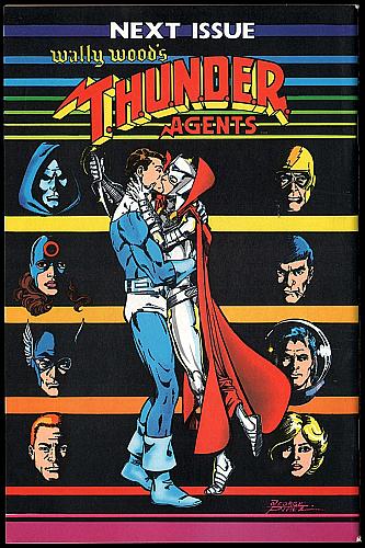 WALLY WOOD'S T.H.U.N.D.E.R. AGENTS No. 2 George Perez & Dave Cockrum Art