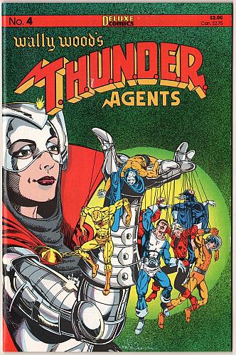 WALLY WOOD'S T.H.U.N.D.E.R. AGENTS No. 4 George Perez Steve Ditko Artwork