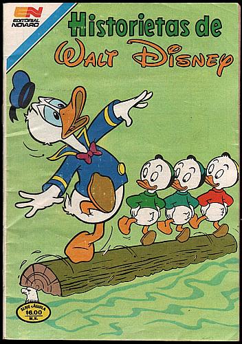 HISTORIETAS DE WALT DISNEY No. 2-850 Digest Sized Spanish Comic DONALD DUCK