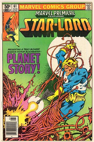 MARVEL PREMIERE No. 61 Star-Lord Solo Story LAST ISSUE From 1981