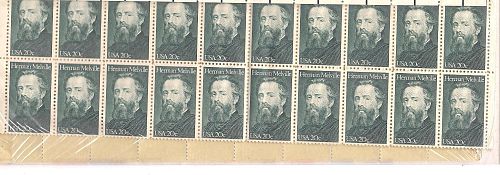 1984 Herman Melville 20 cent stamps