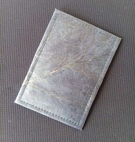 FOLDER NAME CARD CREDIT CARD HOLDER DARK BLUE SLIM SMART WALLET