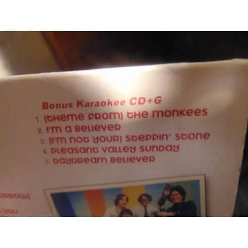 used-2 cd set-the very best of the monkees-2003-rhino-bonus cd+g karaoke!rock-pop