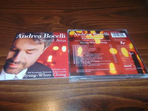 used-cd-andrea bocelli-sacred arias-1999-sugar music