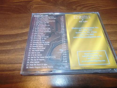 used-cd-the world famous blackwood brothers quartet-vol 1&2-gospel-christian