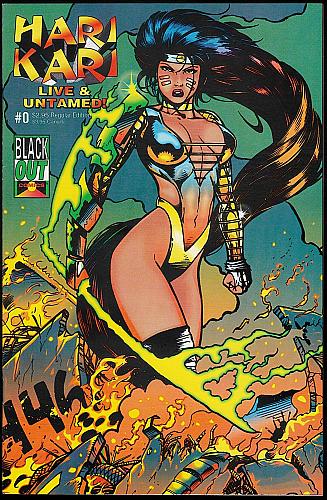 HARI KARI LIVE & UNTAMED No. 0 Blackout Comics One-Shot