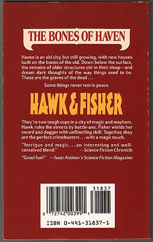 HAWK & FISHER - THE BONES OF HAVEN # 6 Simon R. Green PAPERBACK BOOK