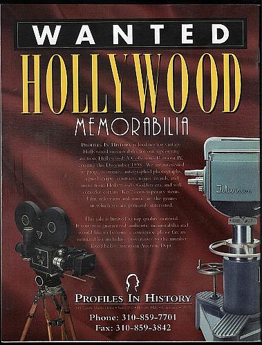 AUTOGRAPH COLLECTOR Magazine October 1998 Issue HERMAN MUNSTER Cover